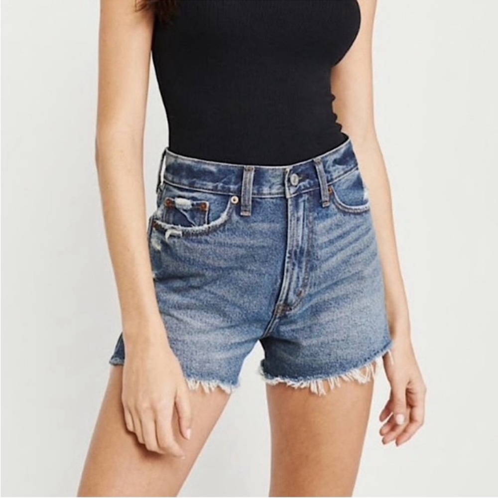 Abercrombie Annie High Rise Denim Short Size 28/6